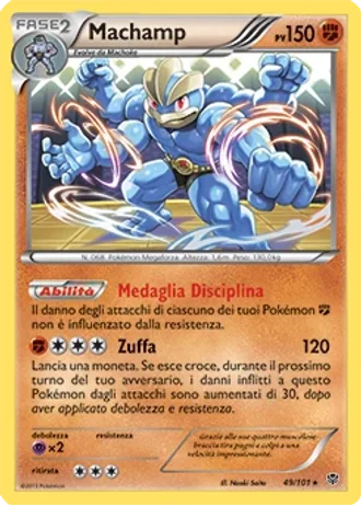 Machamp #49/101 — Esplosione Plasma