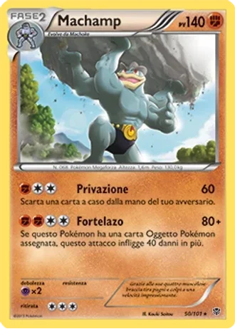 Machamp #50/101 — Esplosione Plasma