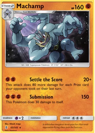 Machamp #65/145 — Guardians Rising
