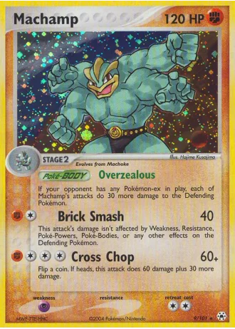 Machamp #9/101 — Hidden Legends