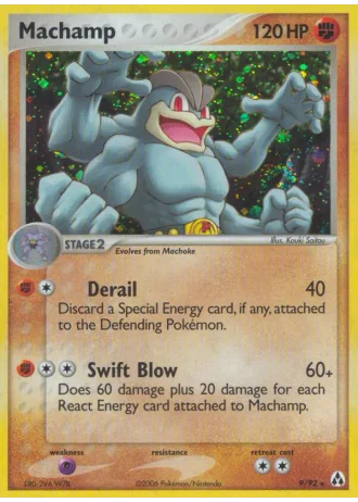 Machamp #9/92 — Legend Maker