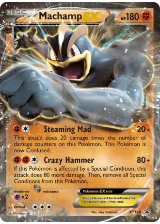 Machamp EX XY108 — XY Promos