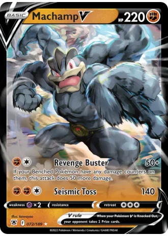 Machamp V #072/189 — Astral Radiance