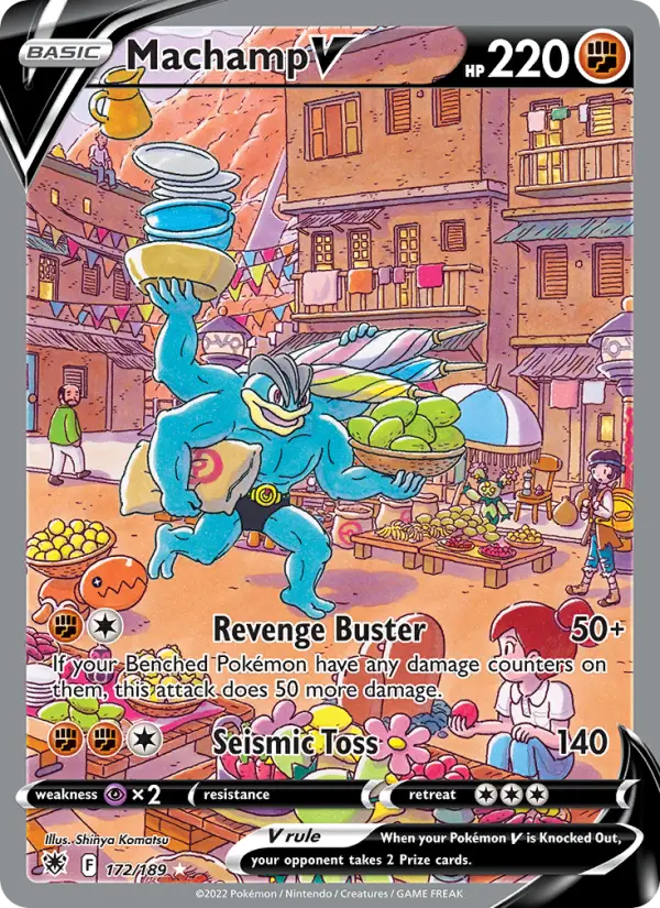 Machamp V #172 — Astral Radiance