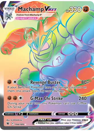 Machamp VMAX #194/189 — Astral Radiance