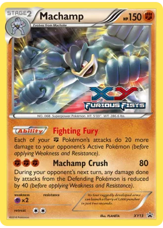 Machamp XY13 — XY Promos