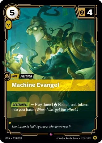 Machine Evangel #239/298 — Origins