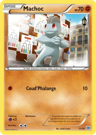 Machoc #11 — XY Kit du dresseur (Latios)
