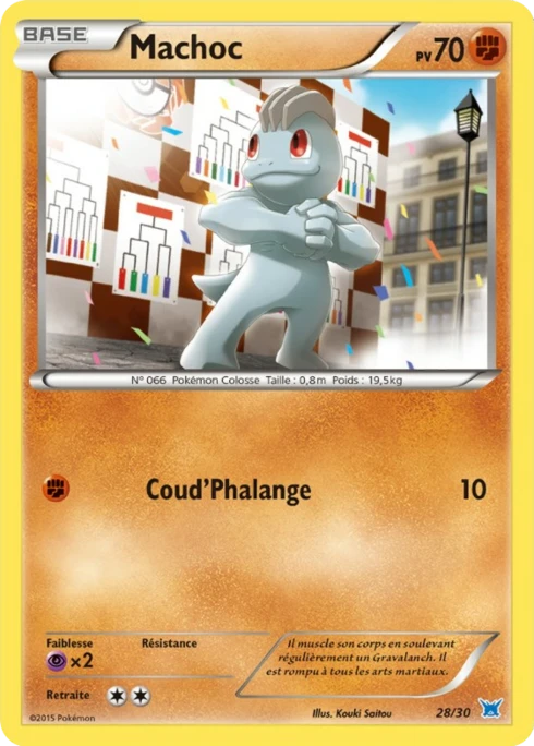 Machoc #28 — XY Kit du dresseur (Latios)