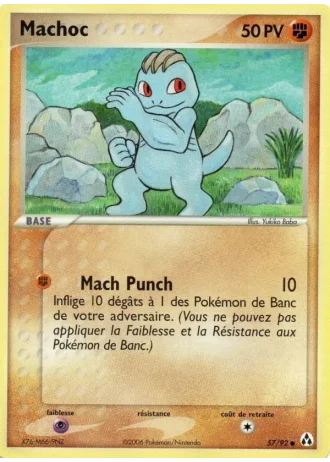 Machoc #57/92 — EX Créateurs de légendes