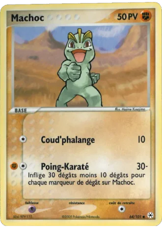 Machoc #64/101 — EX Légendes Oubliées