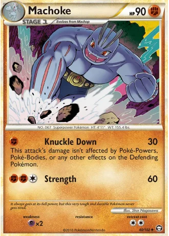 Machoke #40/102 — Battaglie Trionfali