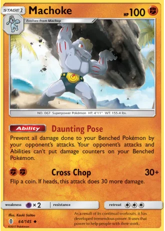 Machoke #64/145 — Guardians Rising