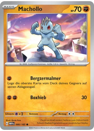Machollo #066/165 — 151