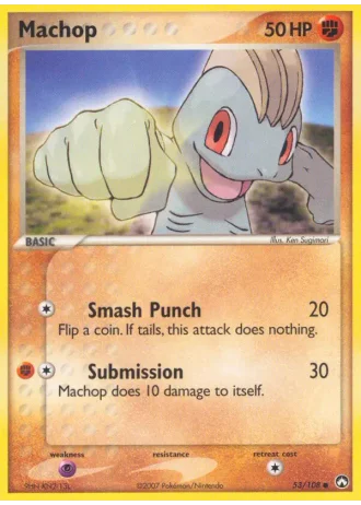 Machollo #53/108 — EX Power Keepers