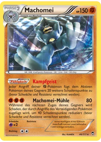 Machomei #46/111 — Fliegende Fäuste
