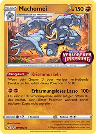 Machomei SWSH243 — Schwert & Schild Promos