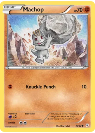 Machop #40/83 — Generazioni