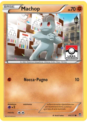 Machop #44/111 — Colpi Furiosi