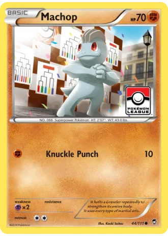 Machop #44/111 — Furious Fists