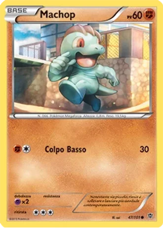 Machop #47/101 — Esplosione Plasma