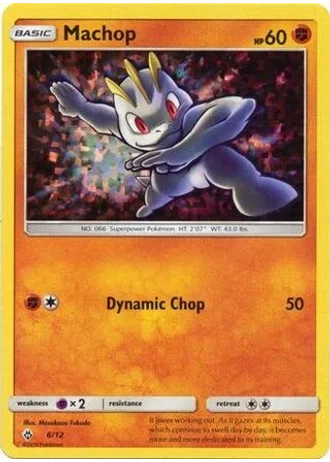 Machop #6 — McDonald's Collection 2018
