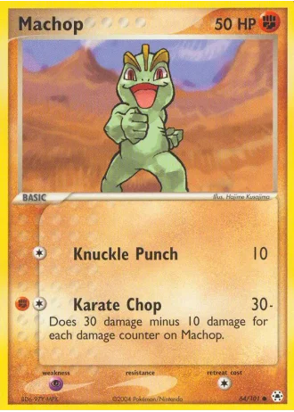 Machop #64/101 — Hidden Legends