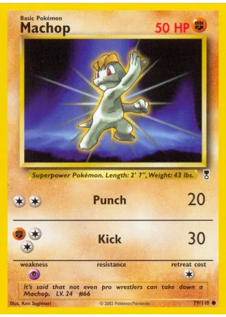 Machop #79 — Legendary Collection