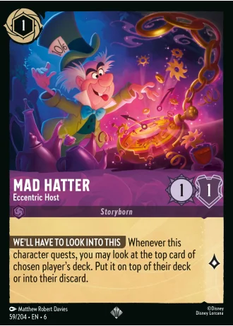 Mad Hatter - Eccentric Host #59/204 — Azurite Sea