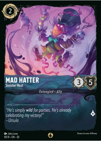 Mad Hatter - Sinister Host #10/31 — Illumineer's Quest: Deep Trouble