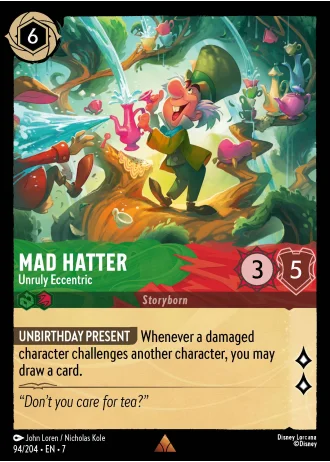 Mad Hatter - Unruly Eccentric #94/204 — Archazia's Island