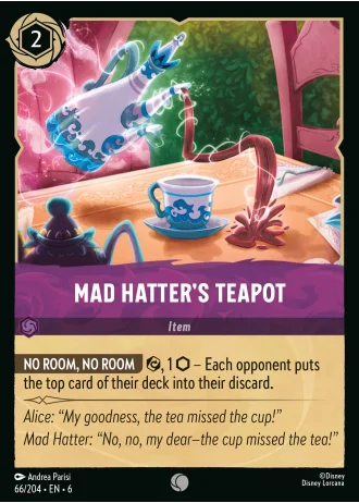 Mad Hatter's Teapot #66/204 — Azurite Sea
