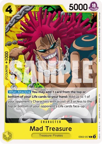 Mad Treasure (EB02-057) — Anime 25th Collection (EB02)