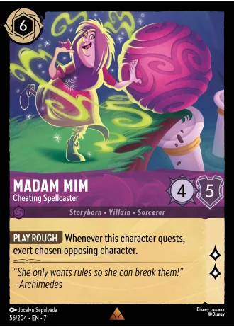 Madam Mim - Cheating Spellcaster #56/204 — Archazia's Island