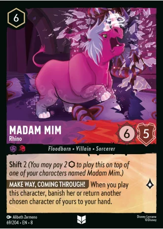 Madam Mim - Rhino #69/204 — Reign of Jafar