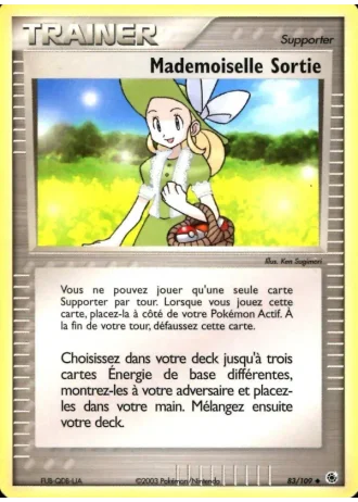 Mademoiselle Sortie #83/109 — EX Rubis & Saphir