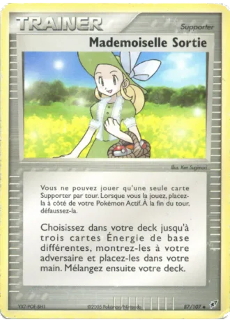Mademoiselle Sortie #87/107 — EX Deoxys