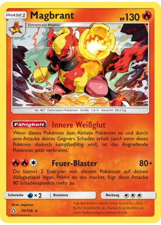 Magbrant #19/156 — Ultra-Prisma
