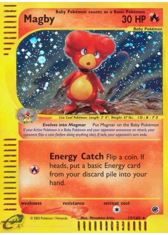 Magby #17 — Expedition Base Set