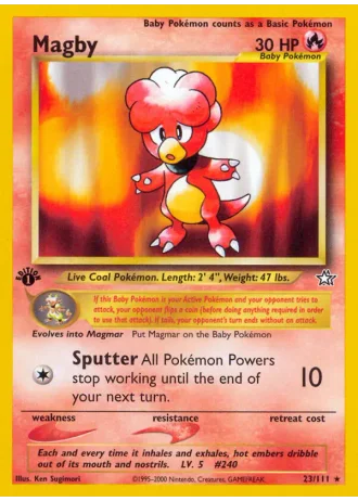 Magby #23 — Neo Genesis