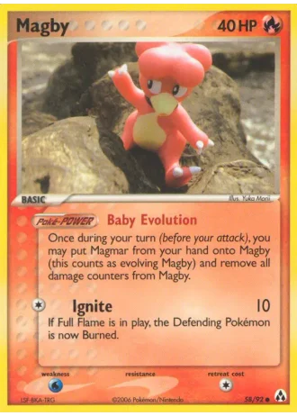 Magby #58/92 — Legend Maker