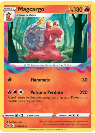 Magcargo #022 — Origine Perduta