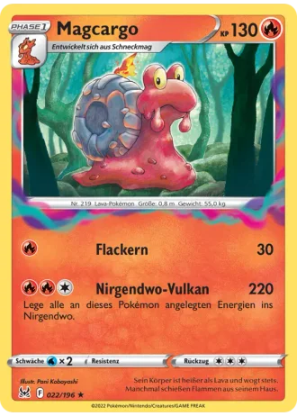 Magcargo #022/196 — Verlorener Ursprung