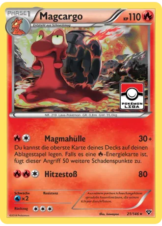 Magcargo #21/146 — XY