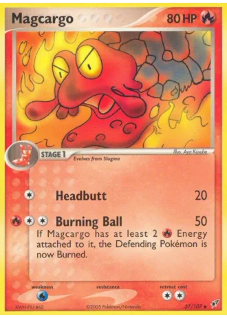 Magcargo #37 — EX Deoxys