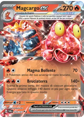 Magcargo ex #029 — Crepuscolo Mascherato