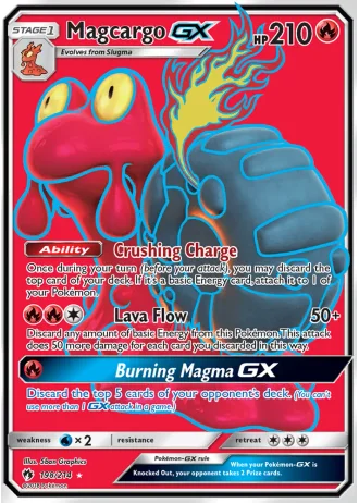 Magcargo GX #198/214 — Lost Thunder