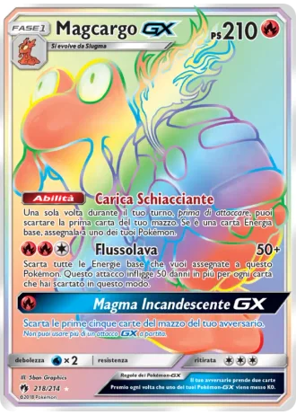 Magcargo GX #218/214 — Tuoni Perduti