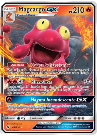 Magcargo GX #44/214 — Tuoni Perduti
