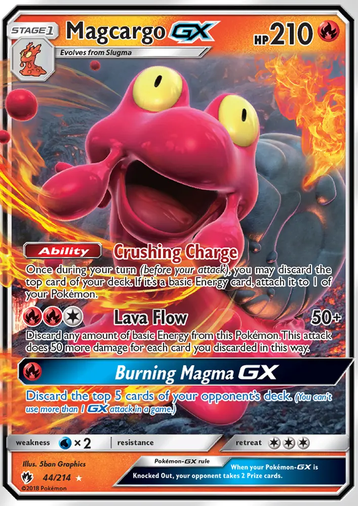 Magcargo-GX #44 — World Championships 2019